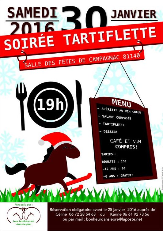 2016 Soirée tartiflette